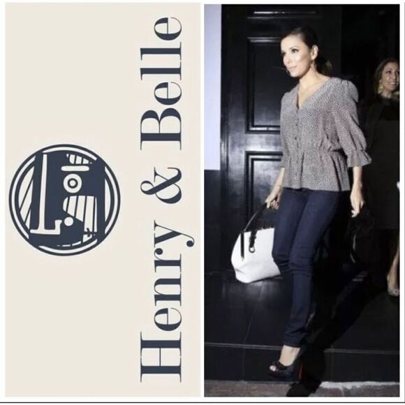 HENRY & BELLE Randolph Ideal Skinny Jeans Dark Wash NWT Sz 28 - Picture 2 of 8